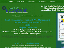 Tablet Screenshot of bowlsweb.com